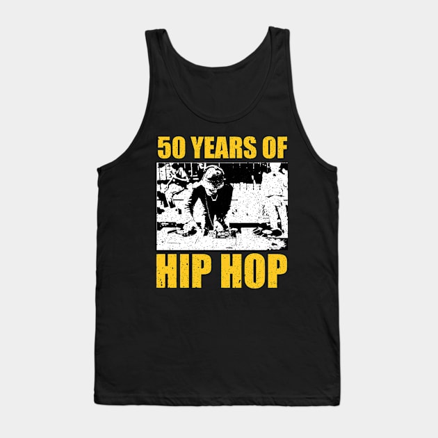 50 Years of Hip Hop - The DJ Controls Everything Tank Top by Profit